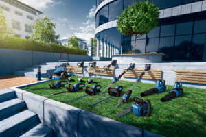 Bosch Professional expose ses nouveaux outils de jardin 18V en avant première sur Paysalia