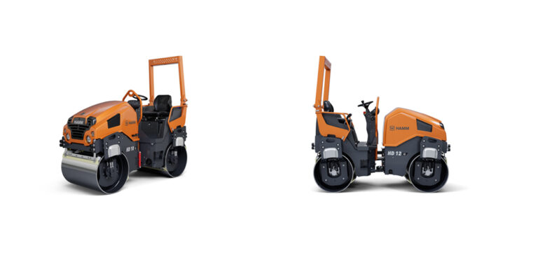 Hamm – Rouleaux tandem compacts HD 10 – HD 12 G-Tier