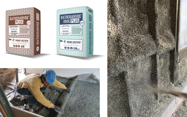 Chaux Saint-Astier® – Batichanvre® Plus et Batichanvre® Isol Plus