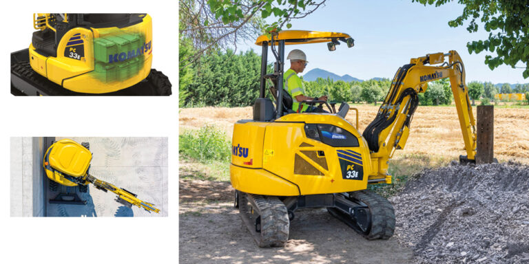 Komatsu – Mini pelle PC33E – 6