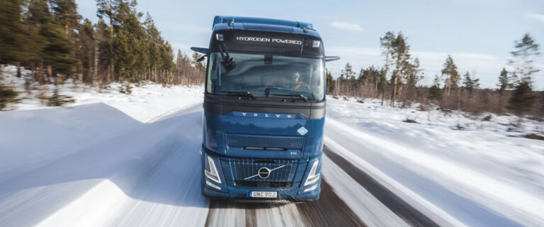 Volvo trucks – Un futur camion à hydrogène, puissant et économe en carburant