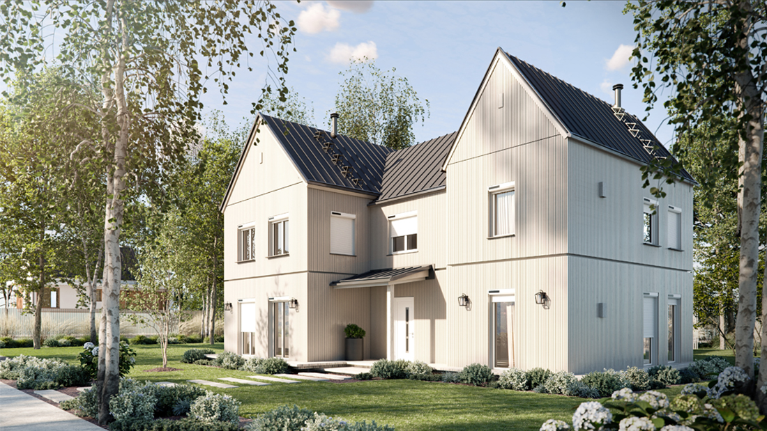 OKNOPLAST – volet roulant solaire à caisson extérieur LUMITERRA