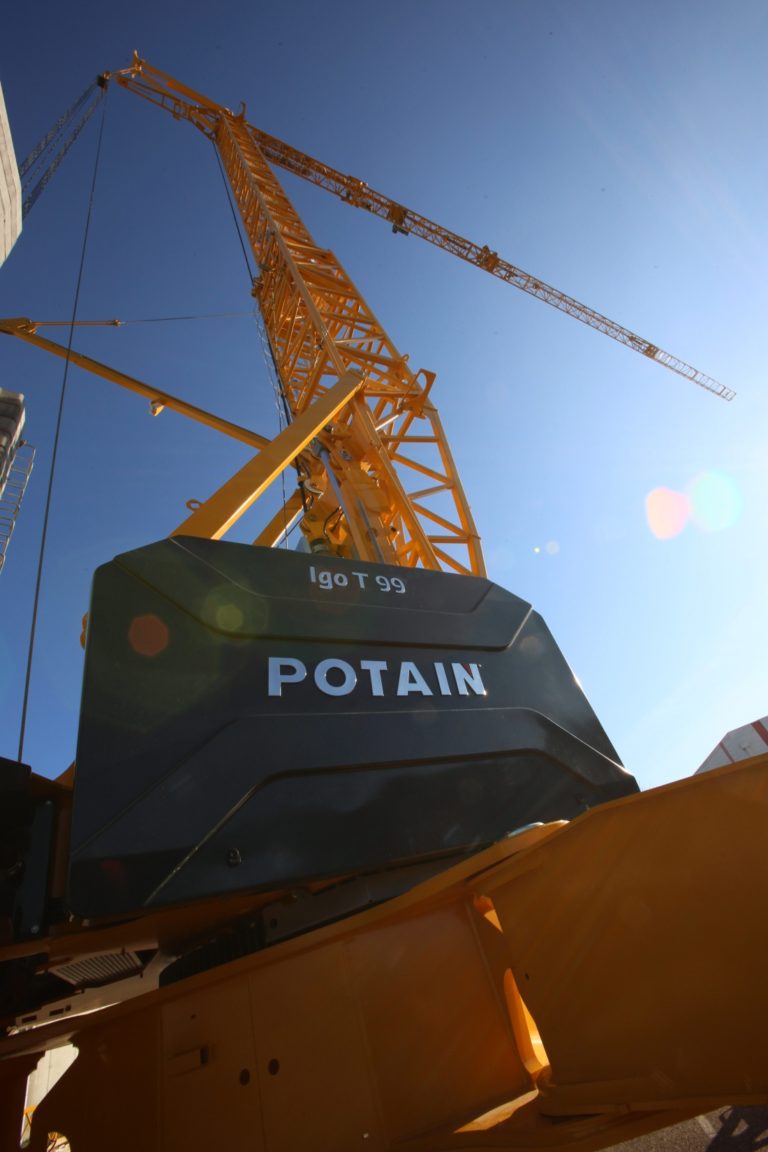 Potain – Grue à montage automatisé Igo T 99