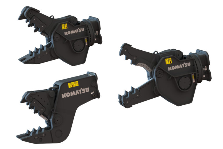 Komatsu Europe – expansion de son offre d&rsquo;accessoires de démolition avec trois nouvelles gammes de produits