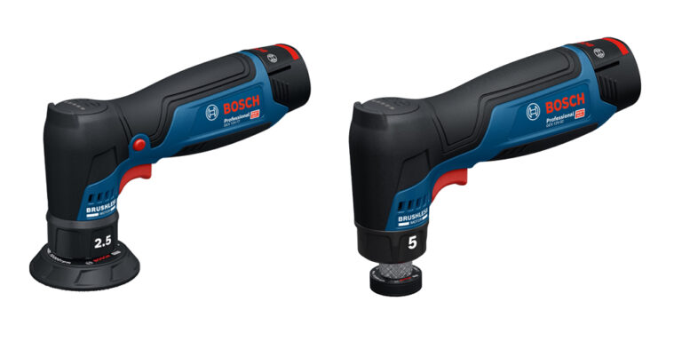 Bosch Professional – Ponceuses excentriques sans-fil GEX 12V-32 Professional et GEX 12V-77 Professional