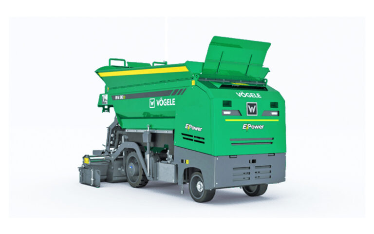 Vögele – finisseur électrique MINI 502e