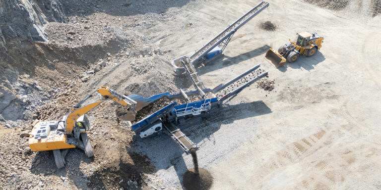 Kleemann – Crible mobile pour produits surclassés MOBISCREEN MSS 1102 PRO