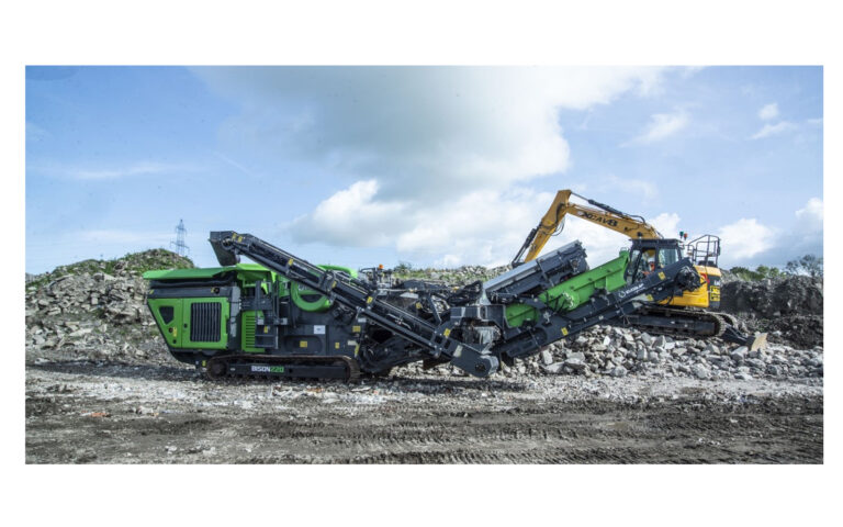 EvoQuip – Concasseurs à mâchoires compacts Bison 220 et 220R