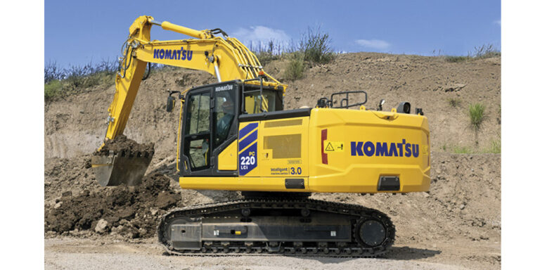 Komatsu – Pelle sur chenilles intelligent Machine Control PC220LCi-12