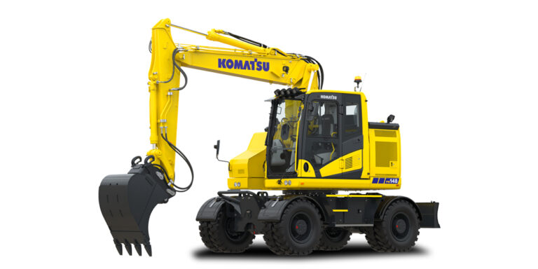 Komatsu – Pelle sur pneus PW148-11