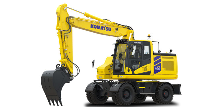Komatsu – Pelle sur pneus PW190-11