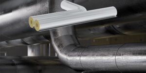 ROCKWOOL – Flexorock réduit les pertes énergétique et nuisances sonores des tuyaux techniques