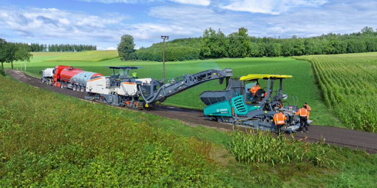 Wirtgen – Réhabilitation d’une couche portante avec la série CR : Recyclage à froid in situ en Bavière