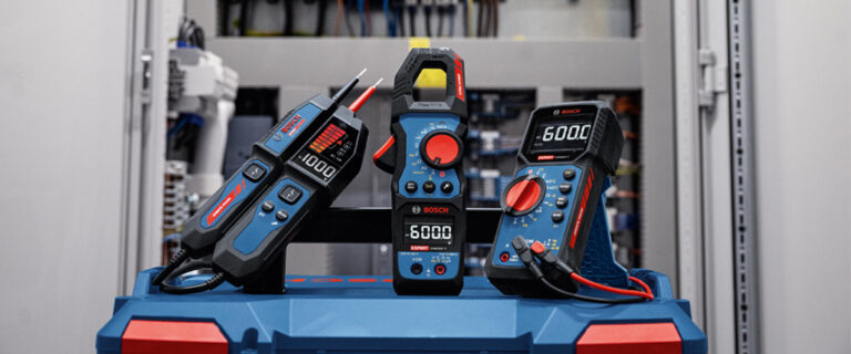 Nouveaux instruments de mesure EXPERT BOSCH : Pour des travaux d’électricité précis et sûrs