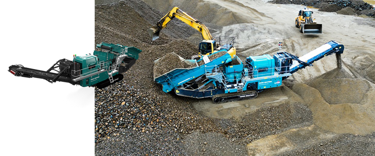 Powerscreen® – Concasseur à cône1300X Maxtrak