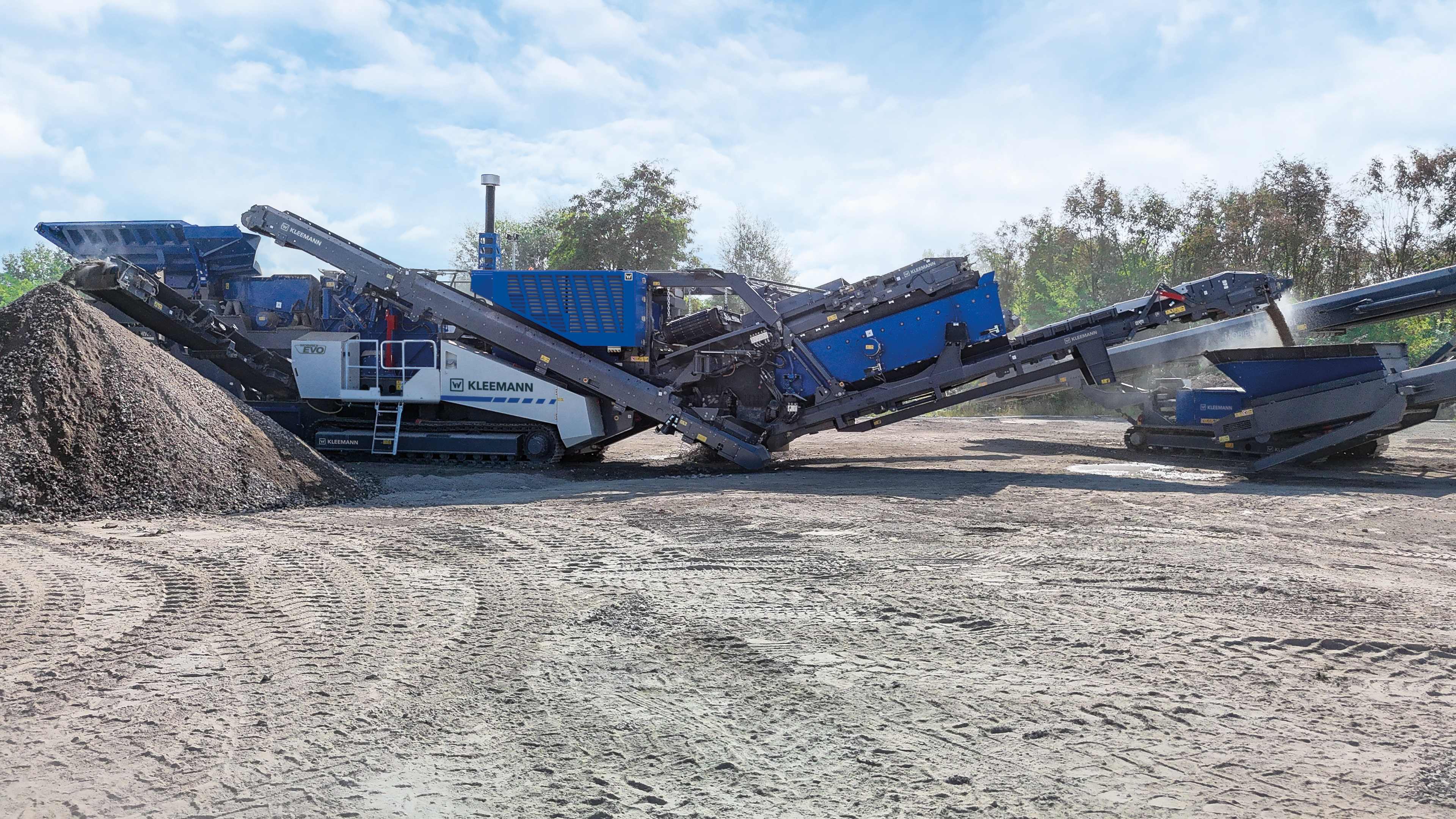 Kleemann – Concasseur à percussion mobile MOBIREX MR 130 EVO