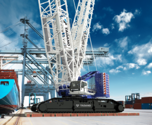Tadano – Grues sur chenilles à mât treillis CC 38.650-1