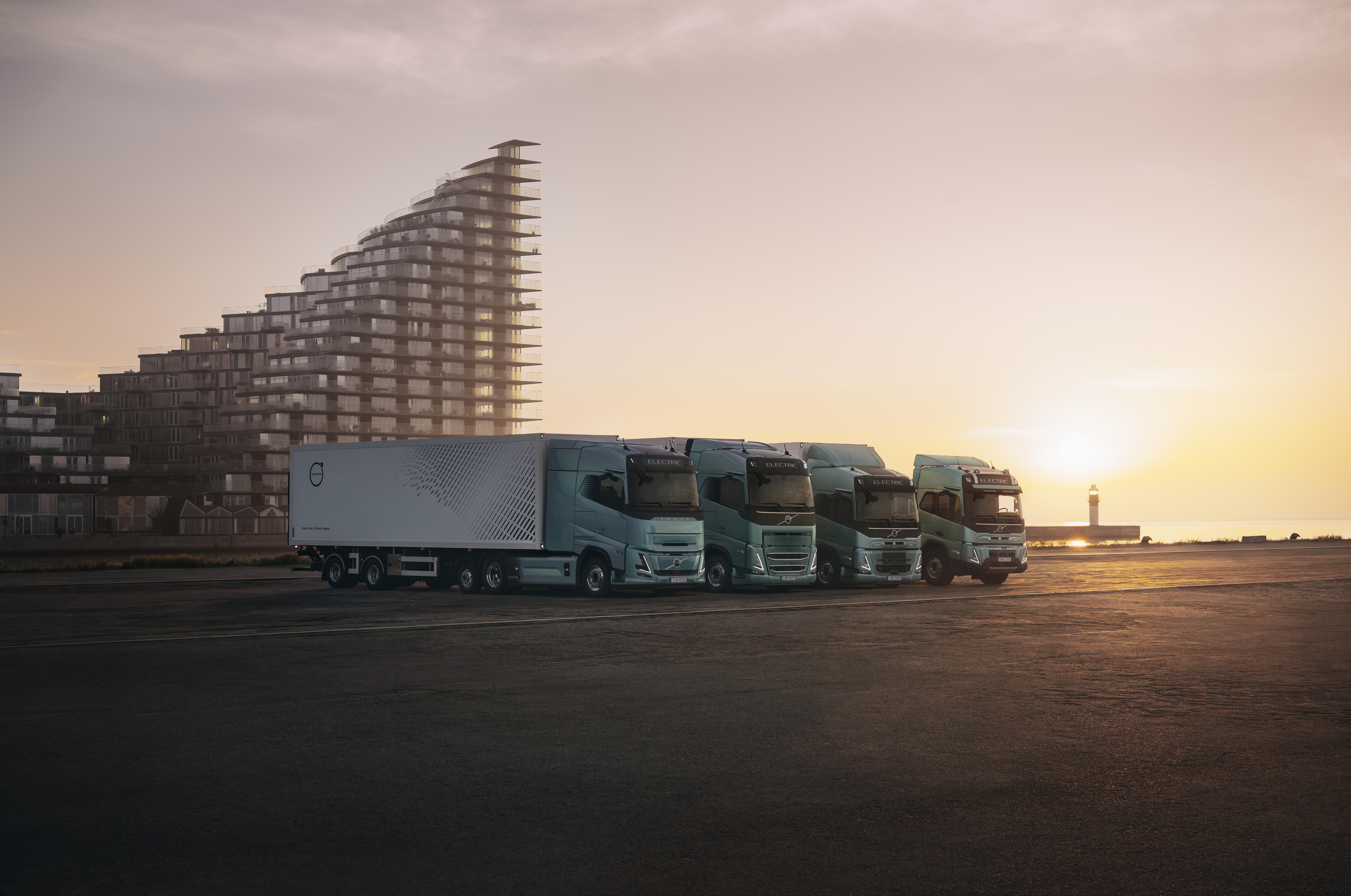 Volvo Trucks renouvelle l’ensemble de ses modèles lourds électriques – avec des autonomies allant jusqu&rsquo;à 700 km